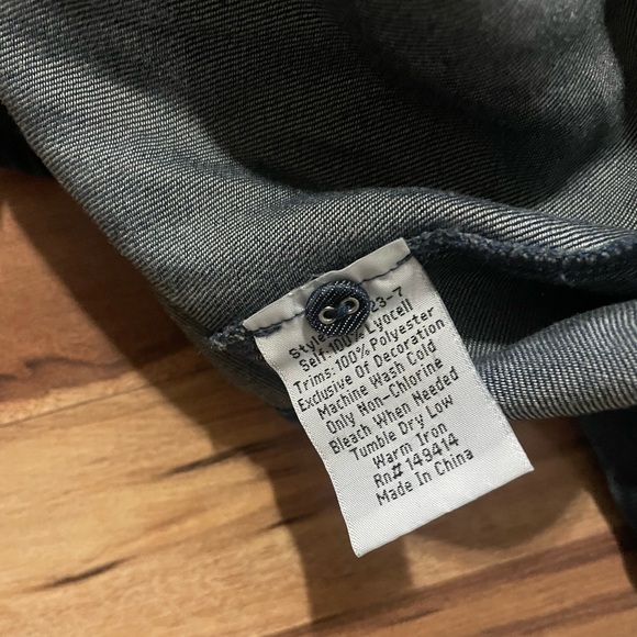 NWT Johnny Was Workshop JAZMINE ZIPUP SHIRT TUNIC Sz Med - Picture 9 of 9